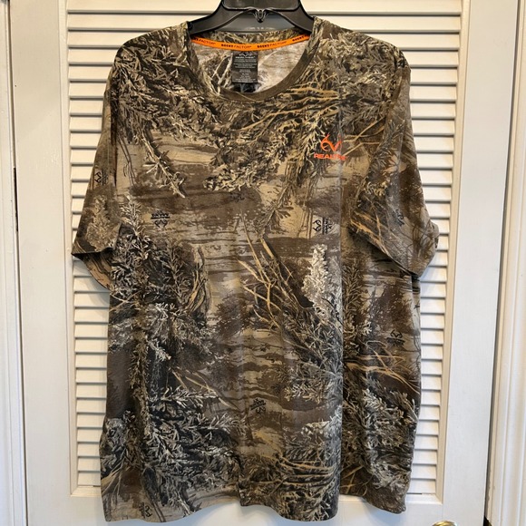 Realtree Max-1XT Camo T-Shirt Scent Factor Men's XL/XG Hunting Outdoors - Picture 1 of 5